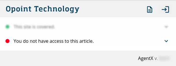 The second row displays “You do not have access to this article”. You will not have any additional information about the article below.